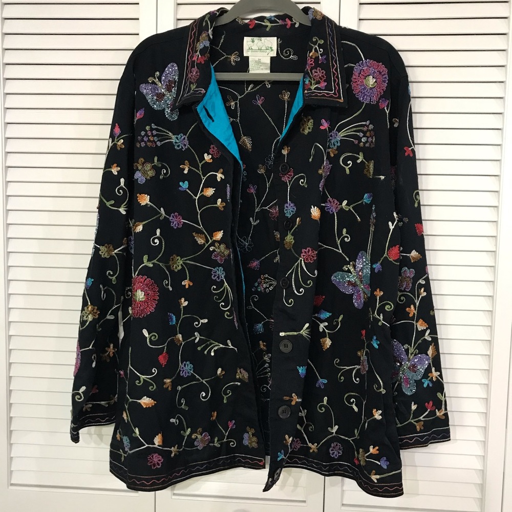 Vintage Quacker Factory Beaded Jacket - Picture 6 of 6